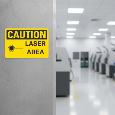 Caution Laser area