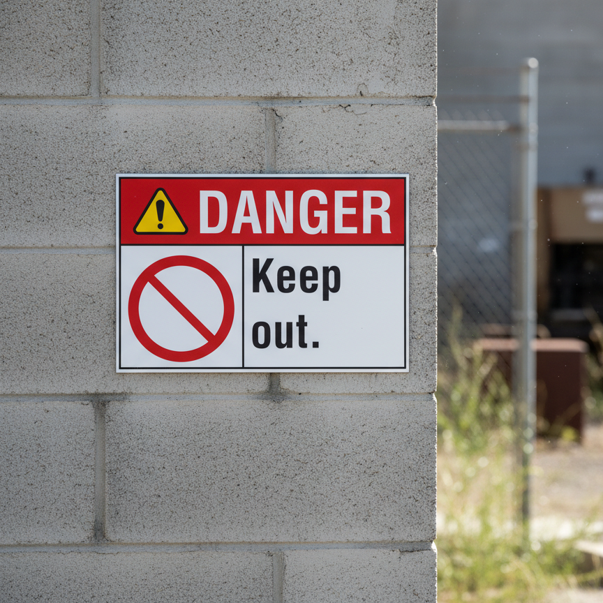 Danger Keep out. - Image 2