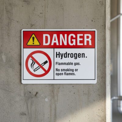 Danger Diesel fuel. No smoking. No open flames. Will