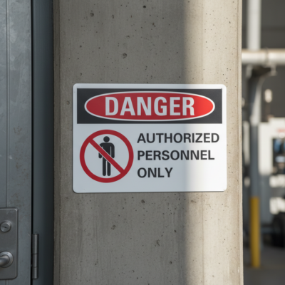 Danger Authorized personnel only