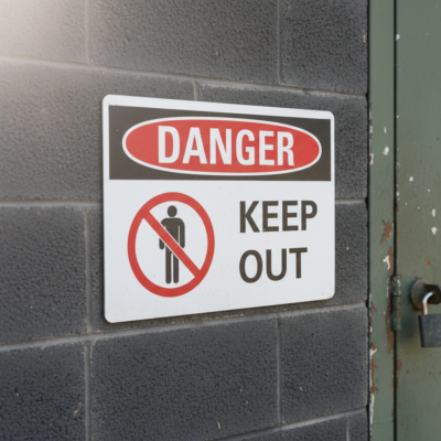 Danger Keep out