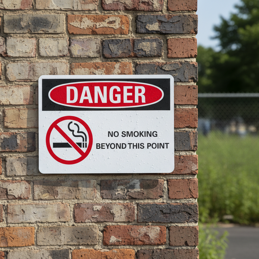 No smoking beyond this point English