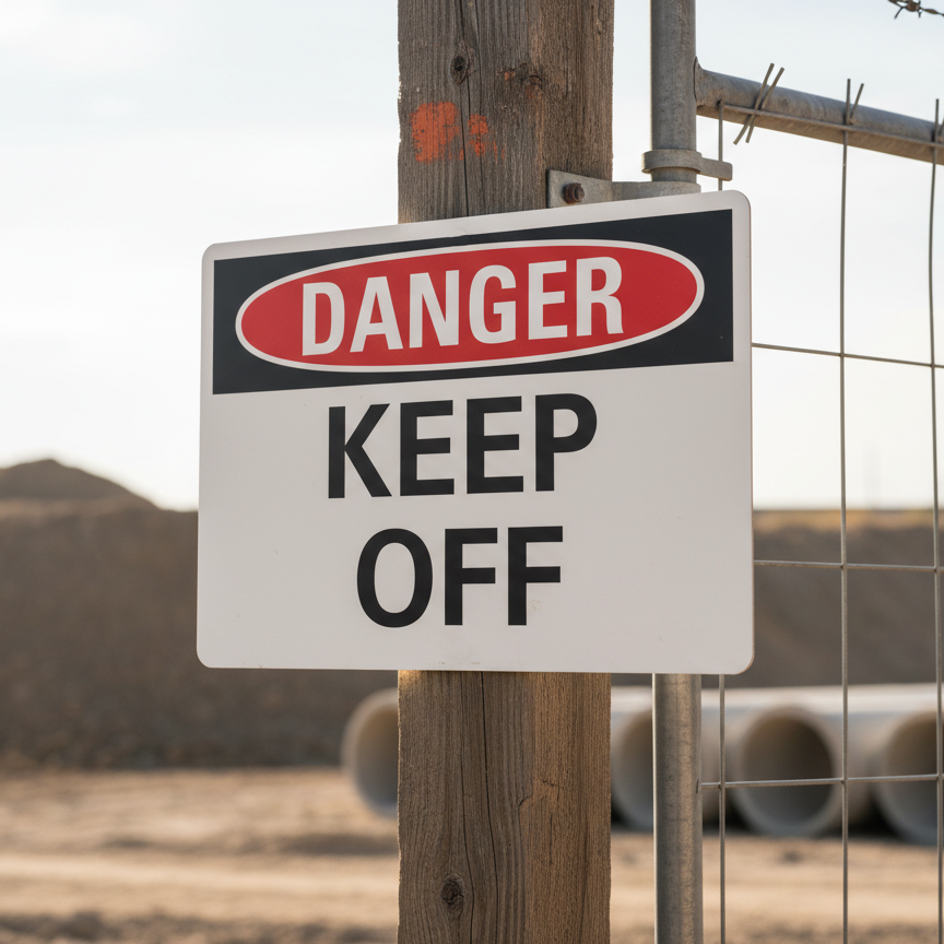 Danger Keep off - Image 2