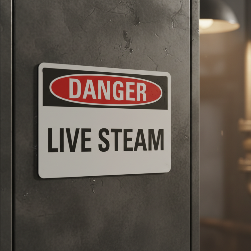 Danger Live steam - Image 2
