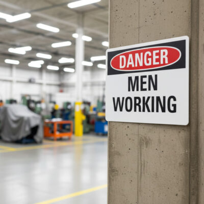 Danger Men working