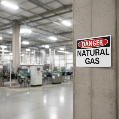 Danger Natural gas