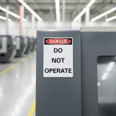 Danger Do not operate