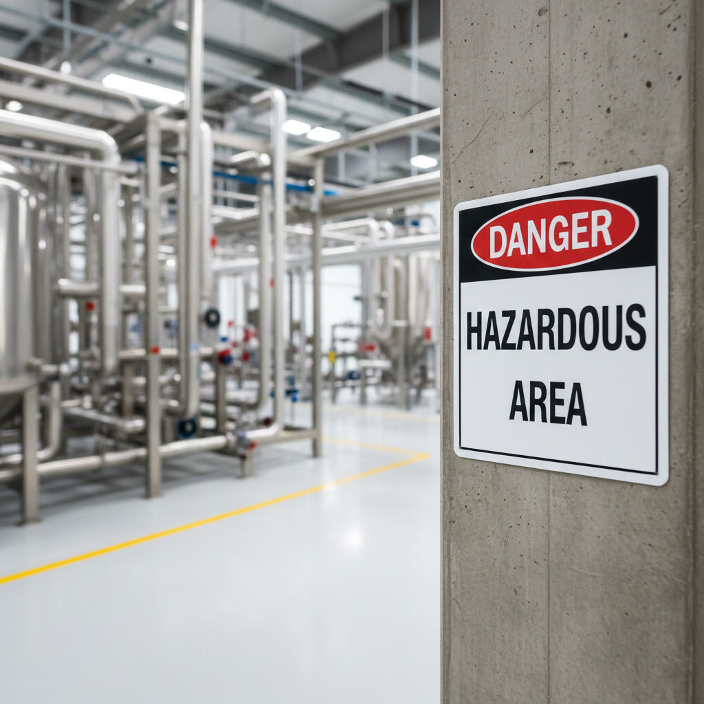 Danger Hazardous area