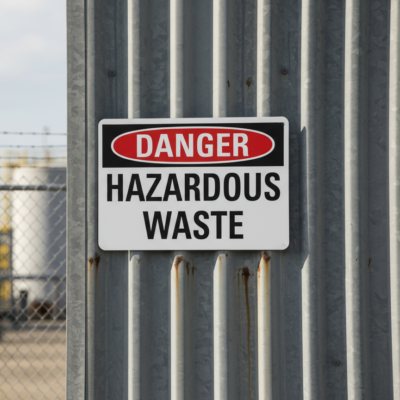 Danger Hazardous waste