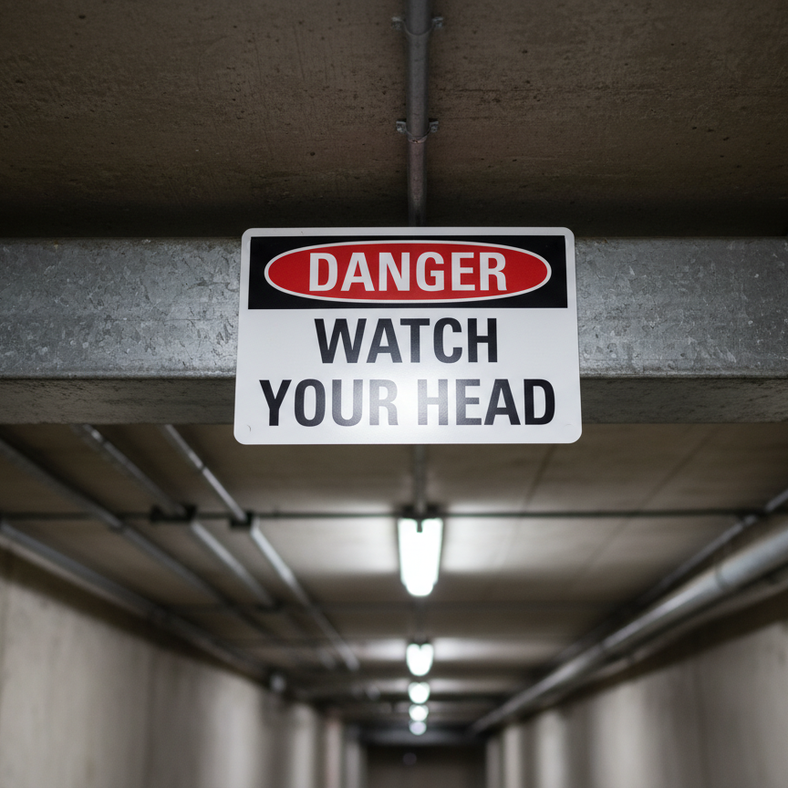 Danger Watch your head - Image 2