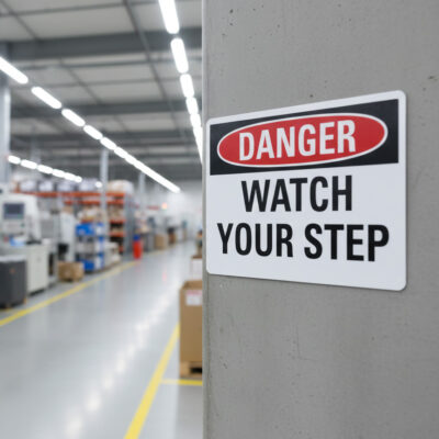 Danger Watch your step