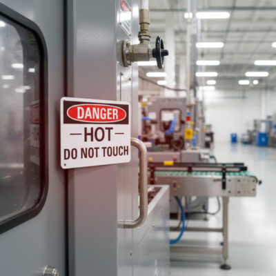 Danger Hot do not touch