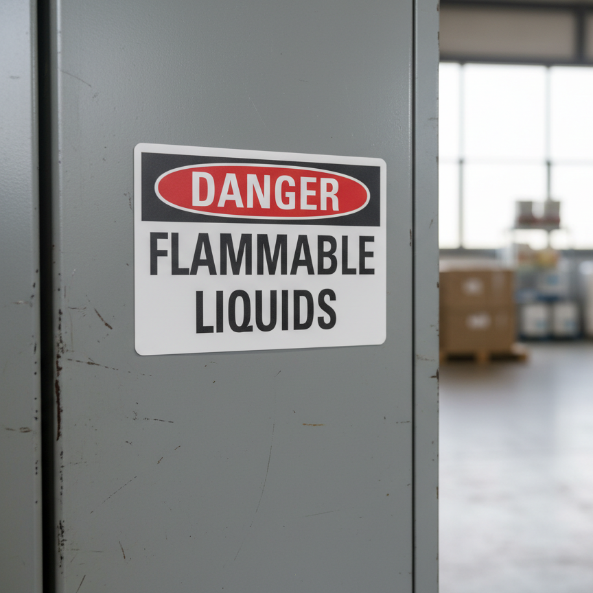 Danger Flammable liquids - Image 2