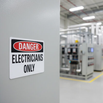 Danger Electricians only