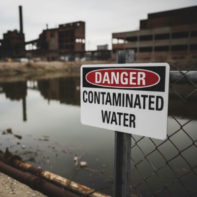 Danger Contaminated water