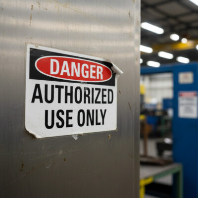 Danger Authorized use only