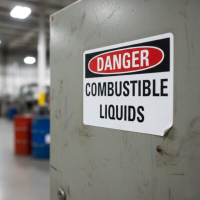 Danger Combustible liquids