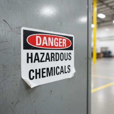 Danger Hazardous chemicals