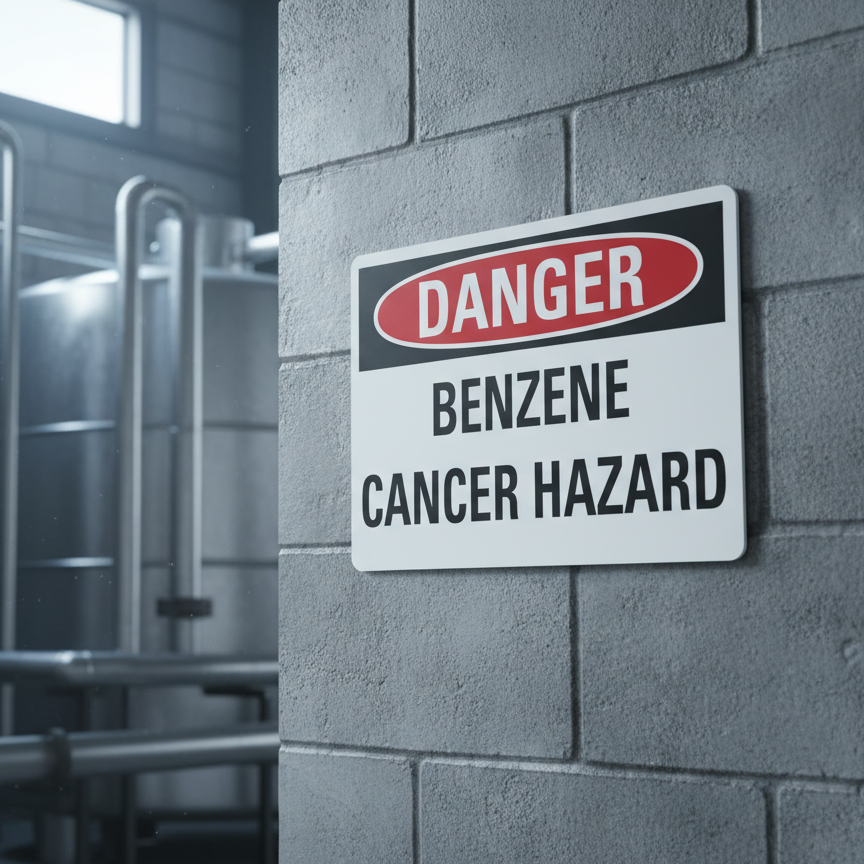 Danger Benzene cancer hazard - Image 2