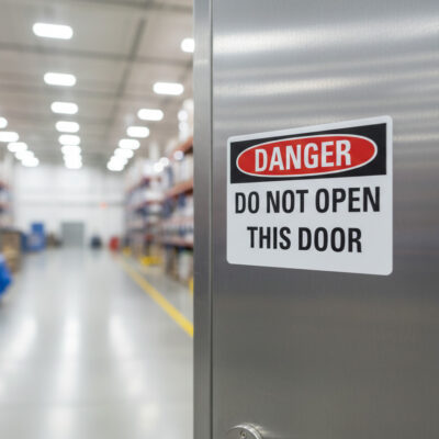 Danger Do not open this door