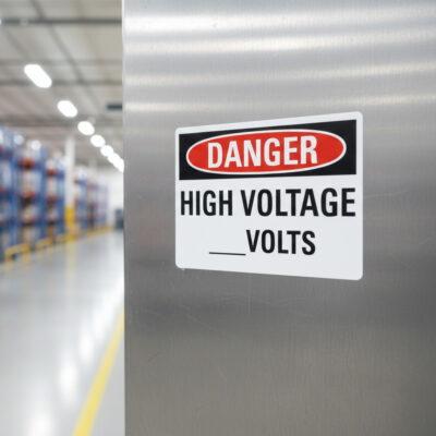 Danger High voltage ___volts