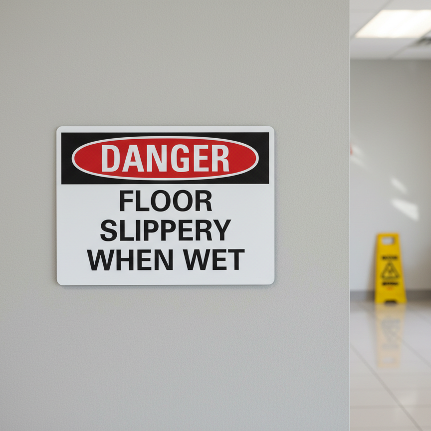 Danger Floor slippery when wet - Image 2