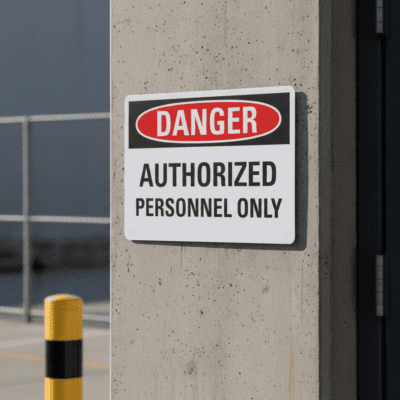 Danger Authorized personnel only