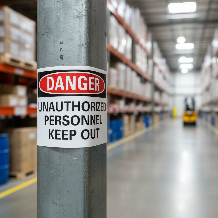 Danger Unauthorized personnel keep out