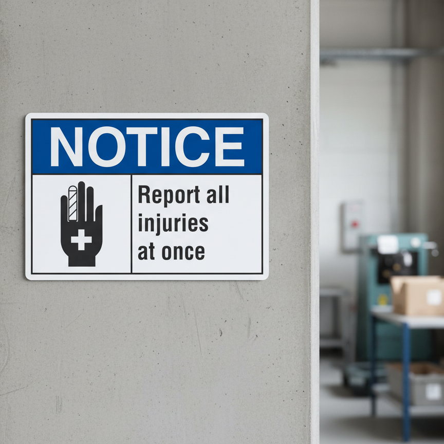 Notice Report all injuries at once