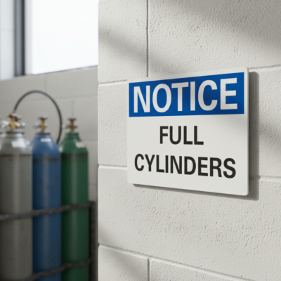 Notice Full cylinders