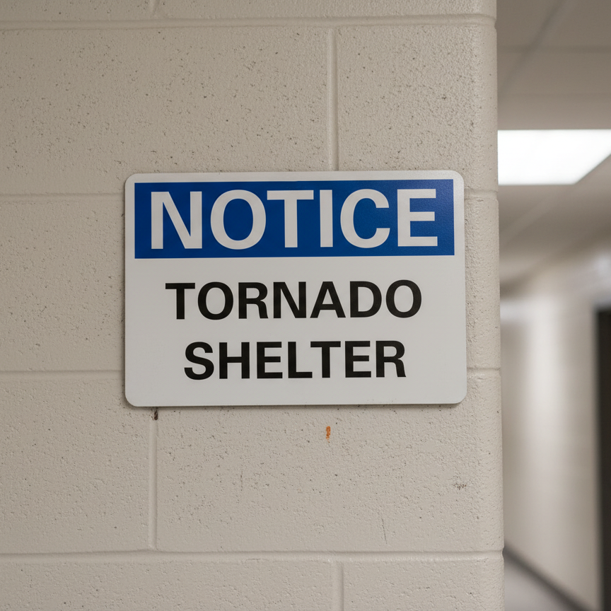 Tornado shelter English