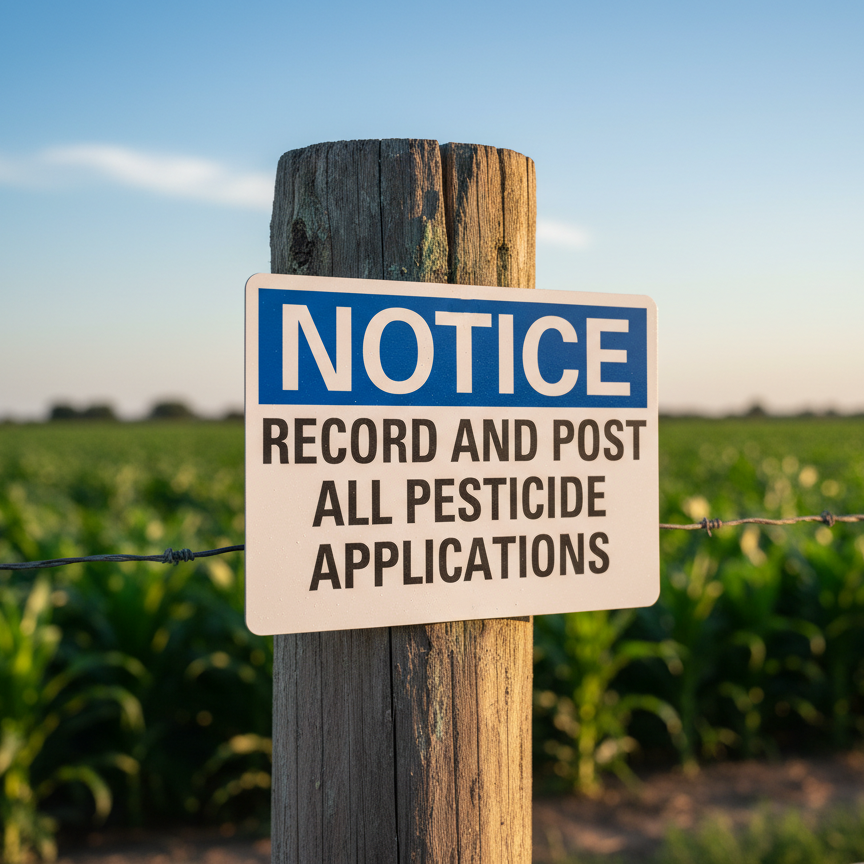 Notice Record and post all pesticide applications - Image 2
