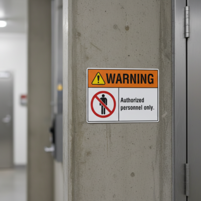 Warning Authorized personnel only