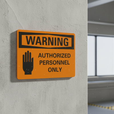 Warning Authorized personnel only