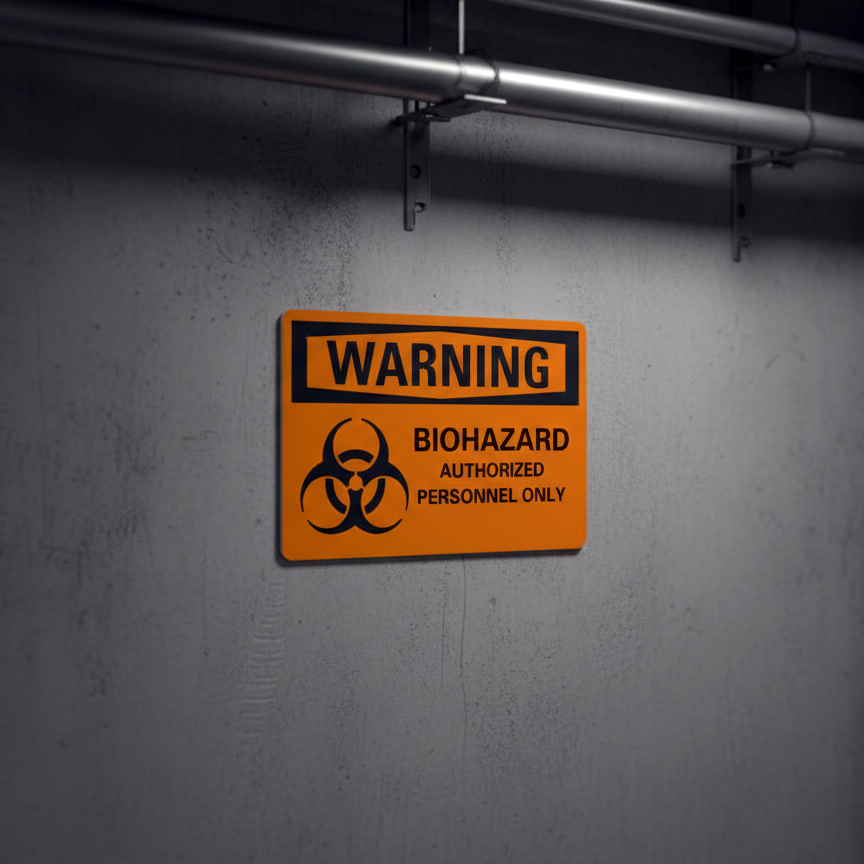 Biohazard authorized personnel only English - Image 2