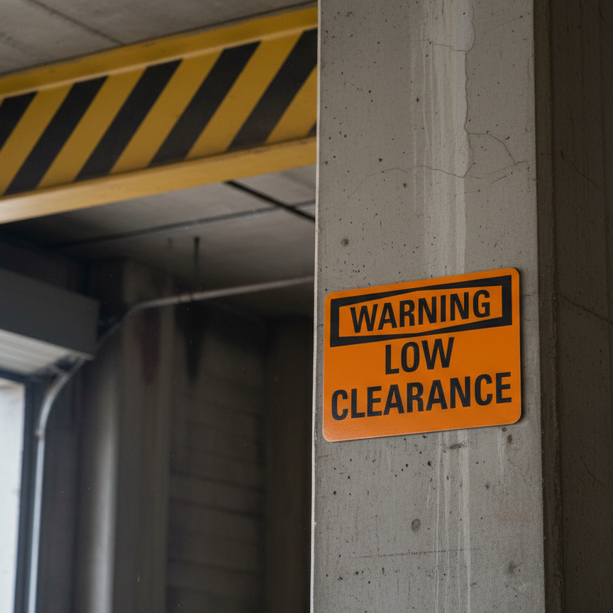 Warning Low clearance - Image 2