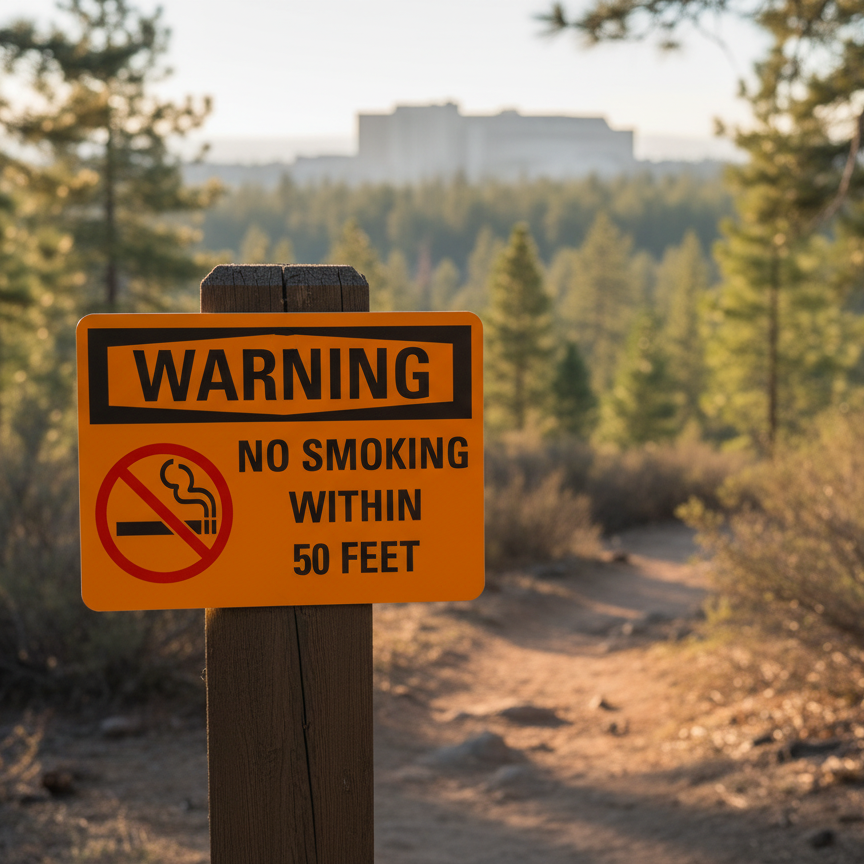 No smoking within 50 feet English