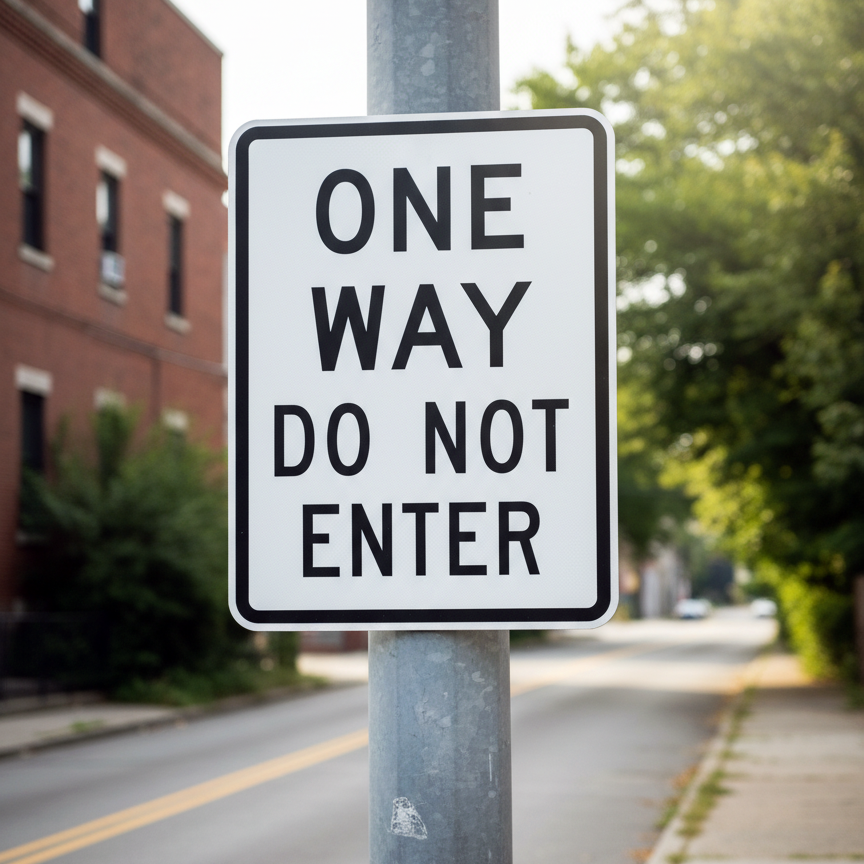 One Way Do Not Enter - Image 2