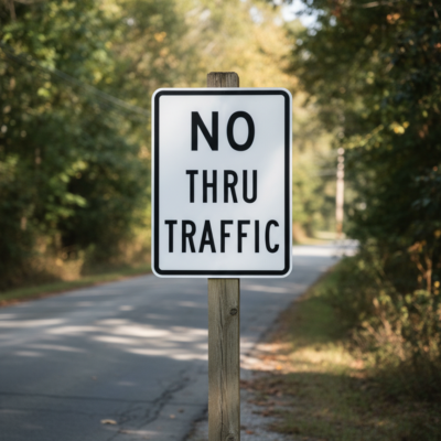 No Thru Traffic