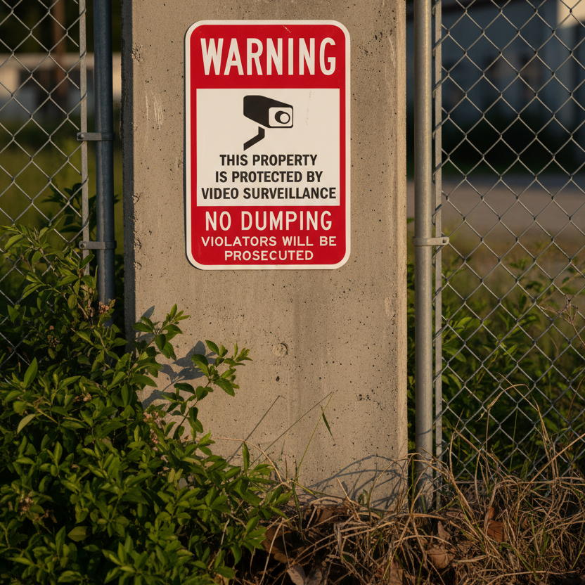 Warning This Property Is Protected By Video - Image 2