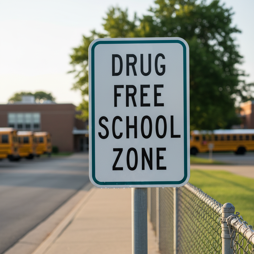Drug Free School Zone