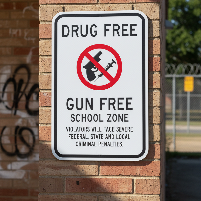 Drug Free (Sym) Gun Free School Zone Violators - Image 2