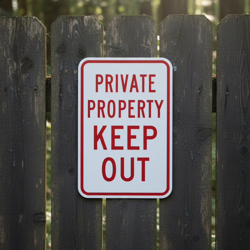 Private Property Keep Out