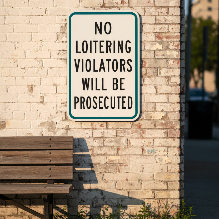 No Loitering Violators Will Be Prosecuted - Image 2