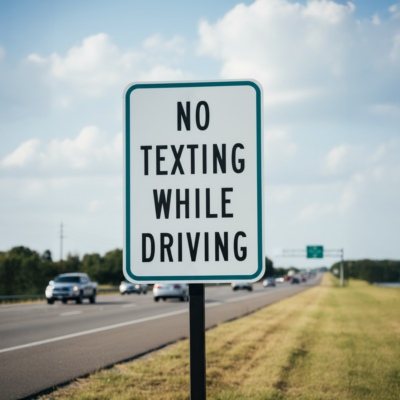 No Texting While Driving