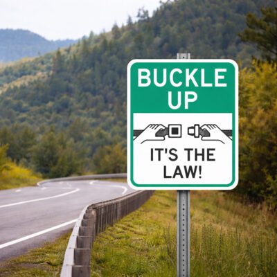 Buckle Up It's The Law! (W/Sym)