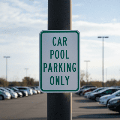 Car Pool Parking Only