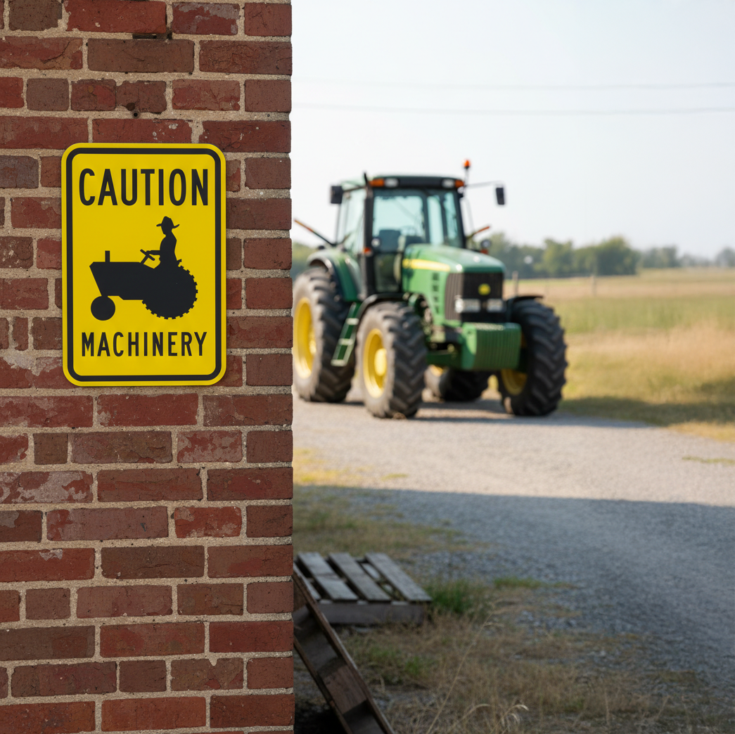 Caution Machinery (W/ Symbol) - Image 2