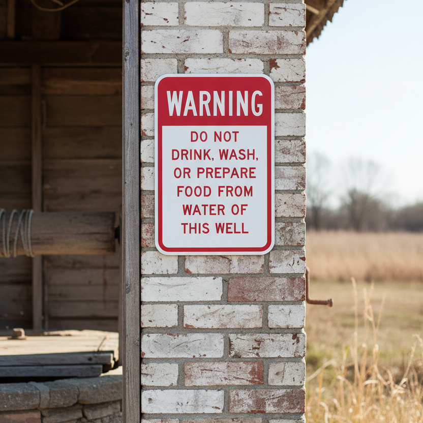 Warning Do Not Drink,Wash, Or Prepare Food - Image 2