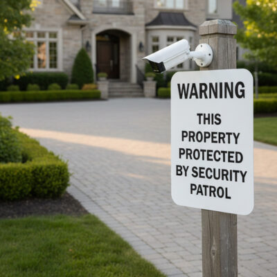 Warning This Property Protected By Security